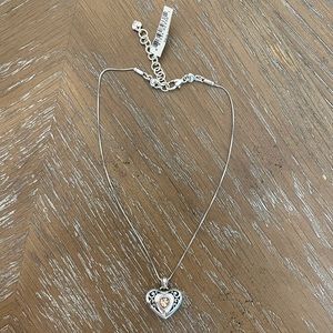 NWT Brighton divinity heart necklace🤍